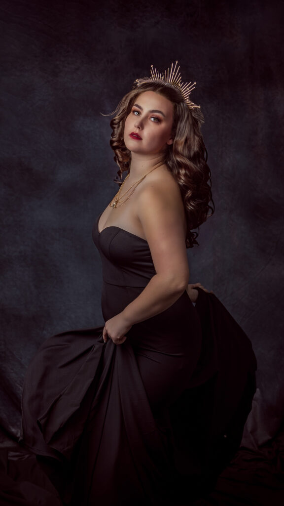 body positivity and empowerment with boudoir and glamour photoshoots in lakeland florida